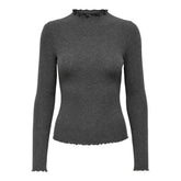 Only Gray Polyester Turtleneck -   -  Only.
